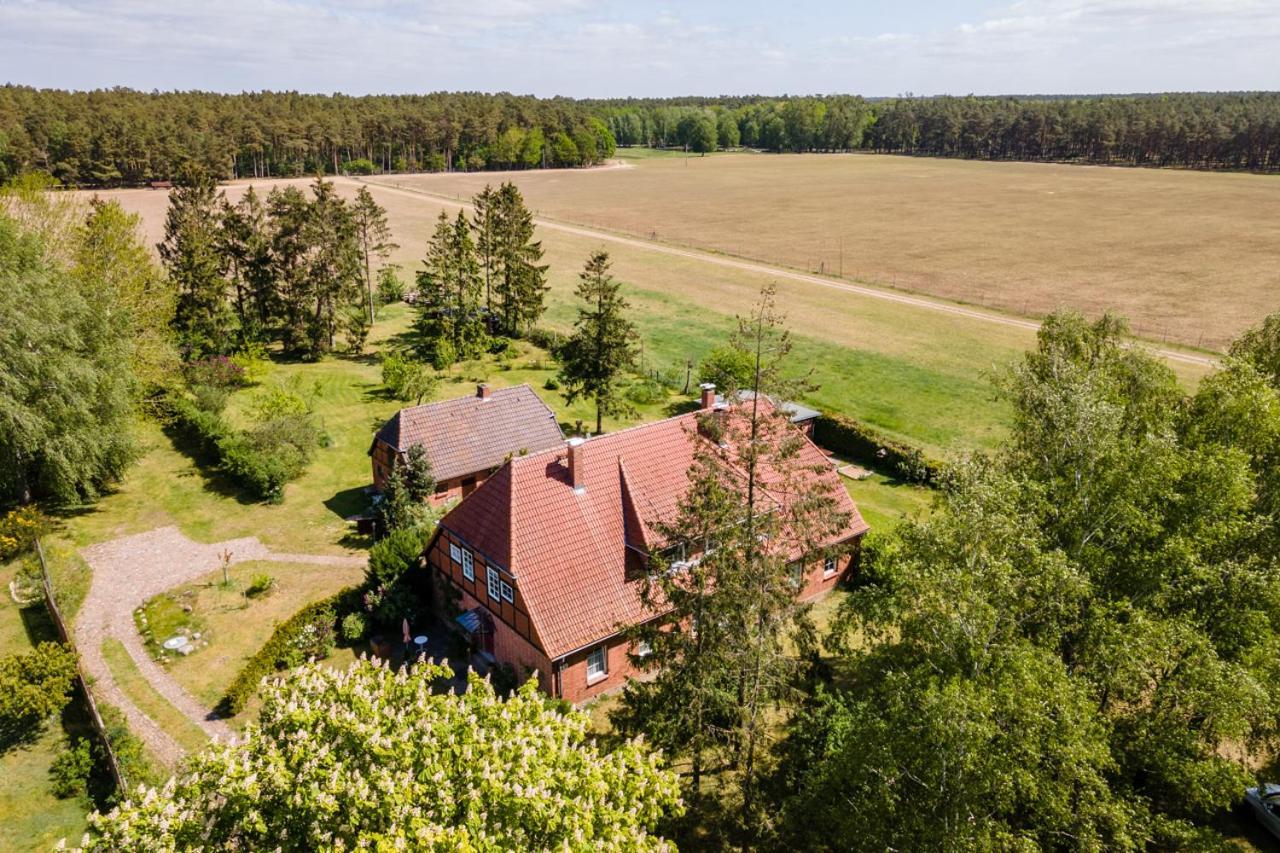Ferienwohnung 1 Im Landhaus Am Wildpark Boek Zewnętrze zdjęcie